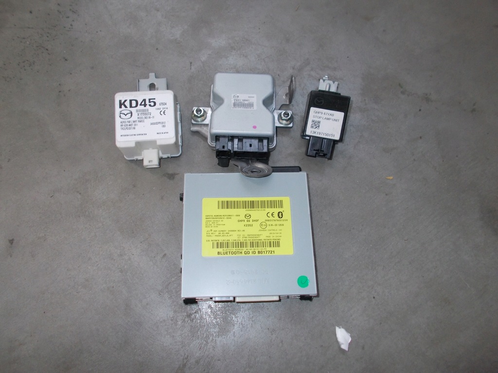 MAZDA 6 GJ MODUŁ STEROWNI BLUETOOTH GHP966DHOF 9599001134 oficjalne