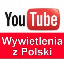 5000 wyświetleń wyświetlenia views Polska YouTube
