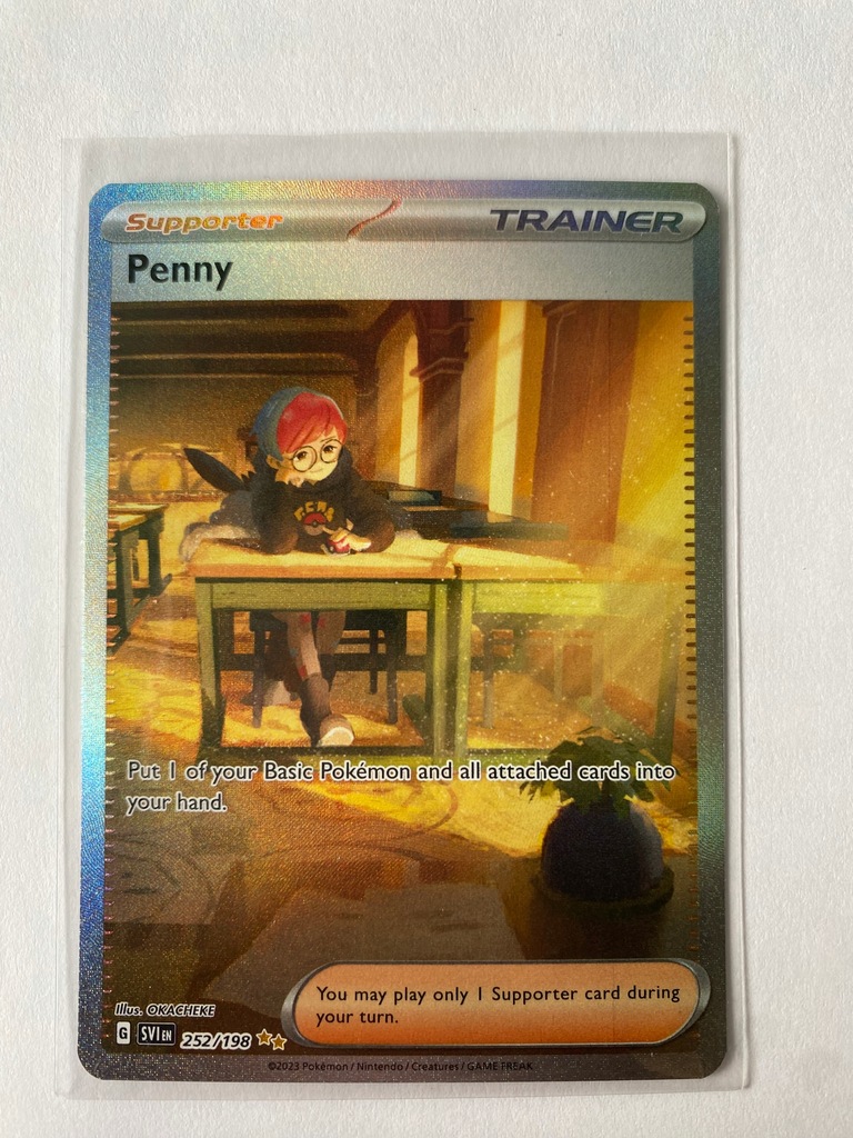 Karta Pokemon: Penny (SVI 252) / Scarlet & Violet