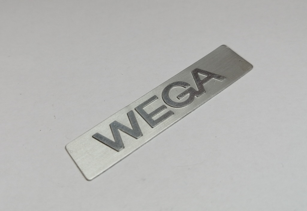Logo emblemat znaczek WEGA