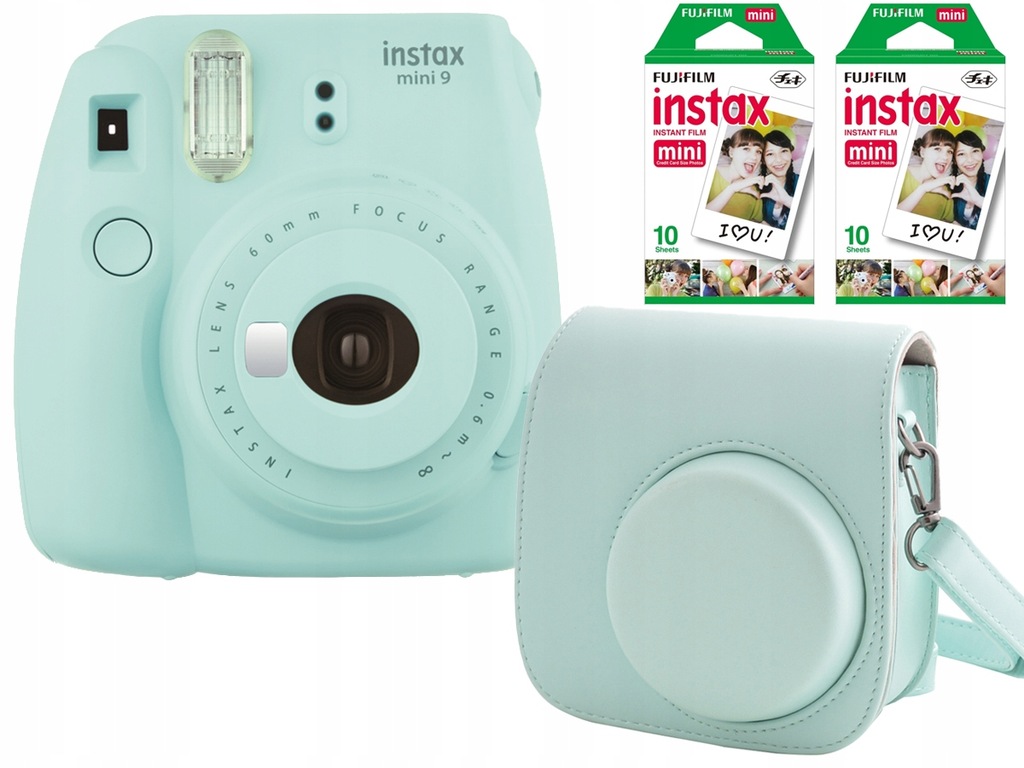 Купить КАМЕРА FUJI INSTAX MINI 9 + КАРТРИДЖ POLAROID 20 шт.: отзывы, фото, характеристики в интерне-магазине Aredi.ru