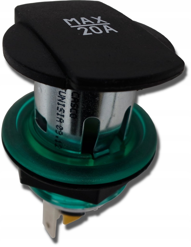 GNIAZDO ZAPALNICZKI SAMOCHODOWEJ 12V 24V 20A