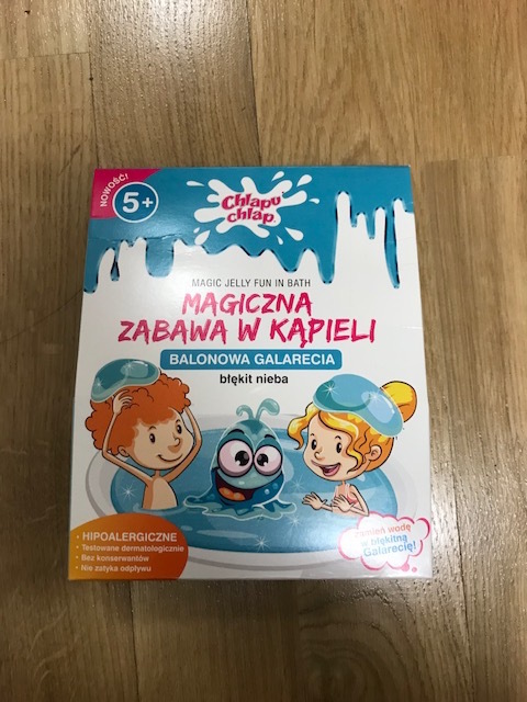 MAGICZNA ZABAWA W KĄPIELI- BALONOWA GALARECIA