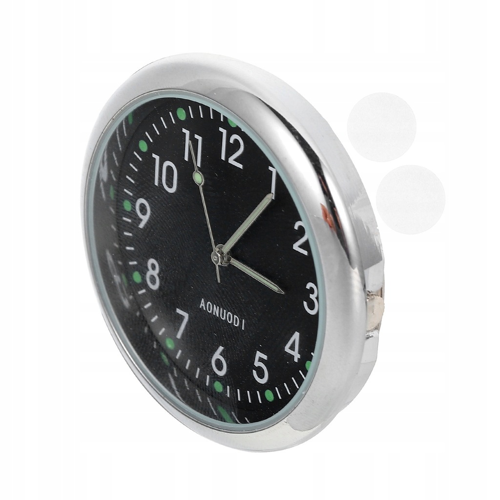 SPACE-SAVING CLOCK PRACTICAL CAR DASHBOARD METAL DIGITAL