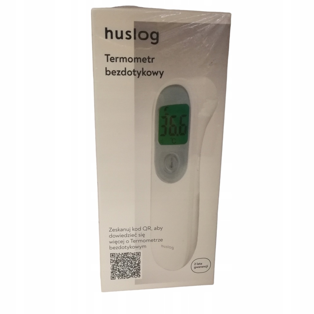 Termometr bezdotykowy Huslog KF-HW-005 biały