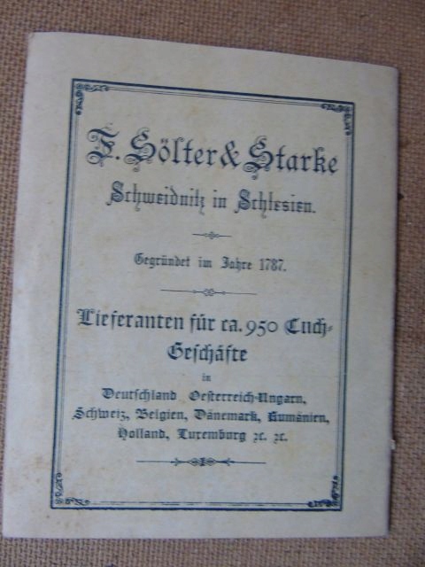 Świdnica - Schweidnitz Folder 1894 r.