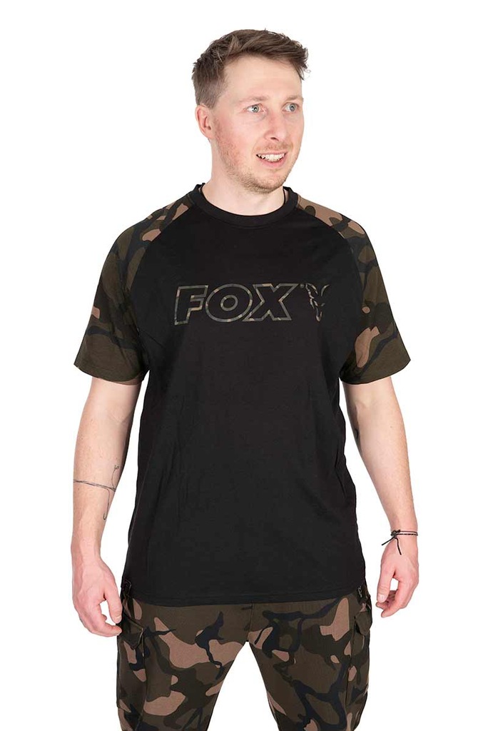 FOX Black/Camo S Koszulka FOX CFX280