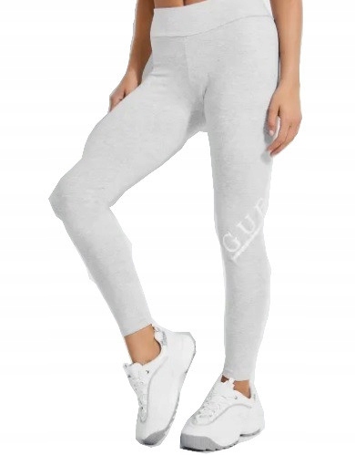 GUESS Legginsy Sportowe DAMSKIE O94B00JR05I SZARY