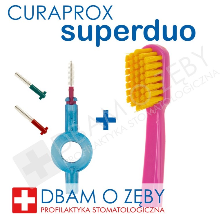 Curaprox Superduo: CS 5460 + CPS prime (zestaw)