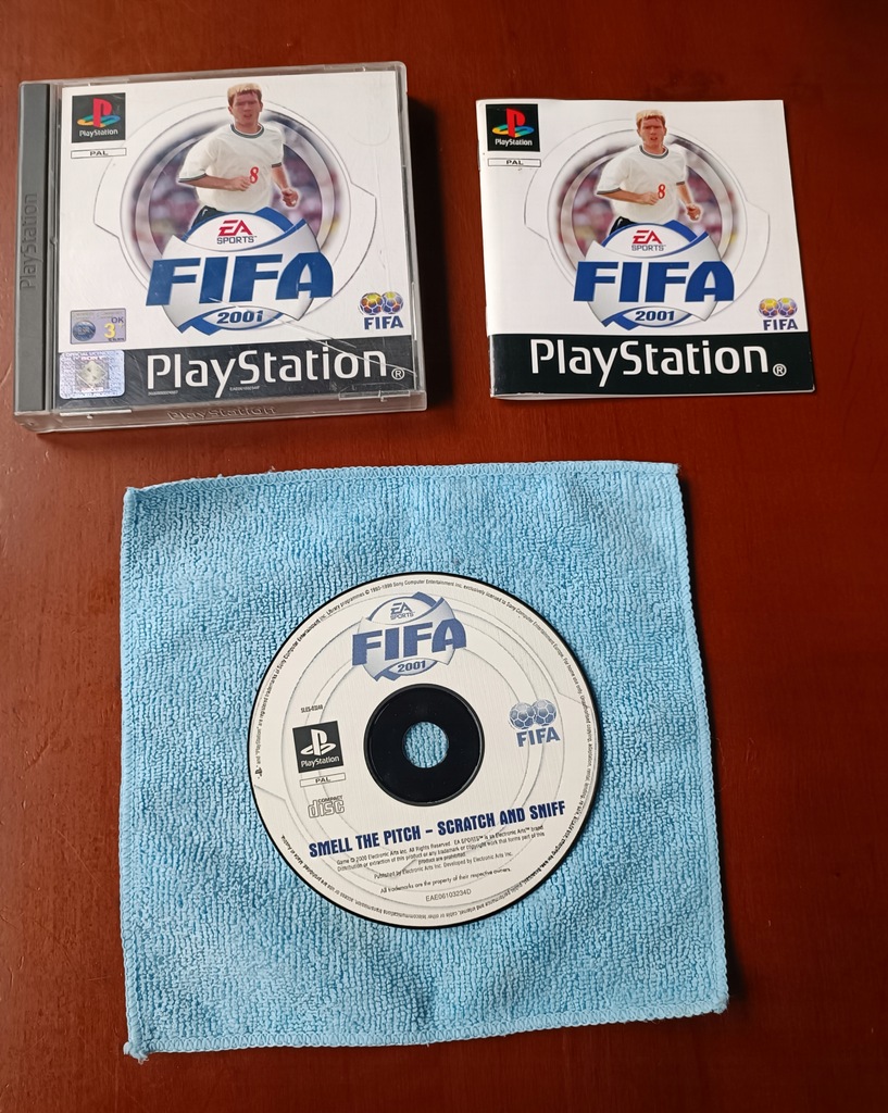 Fifa 2001 GRA PSX PS1 PLAYSTATION