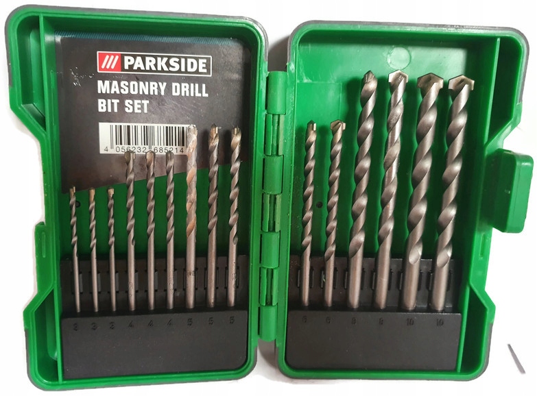 Parkside MASONARY DRILL Bit Set 12210429675 oficjalne archiwum Allegro