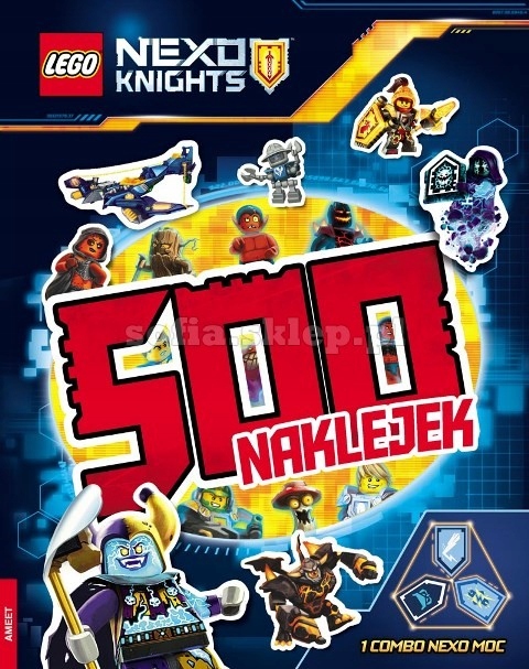 500 naklejek, Lego Nexo Knights, Ameet