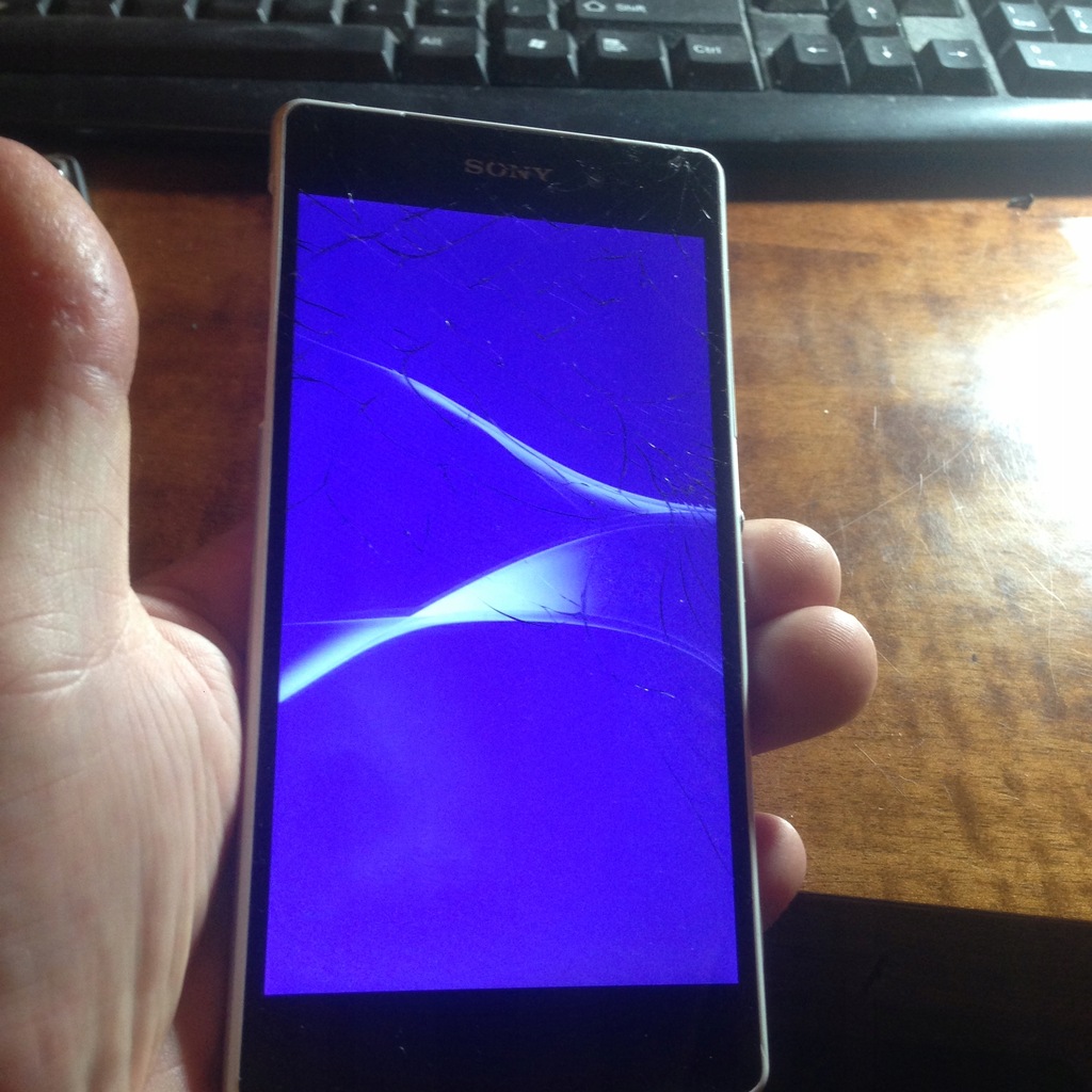 Sony Xperia Z2 Ekran Rama Tasmy LCD Dziala Oryg