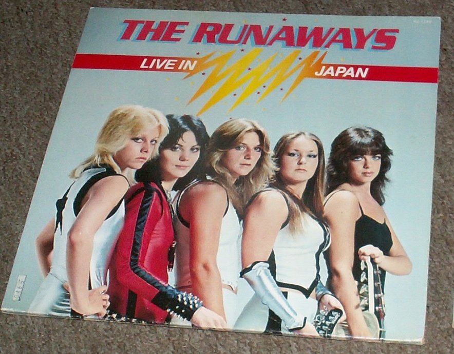 The Runaways - Live In Japan - LP Japan 1977 nm