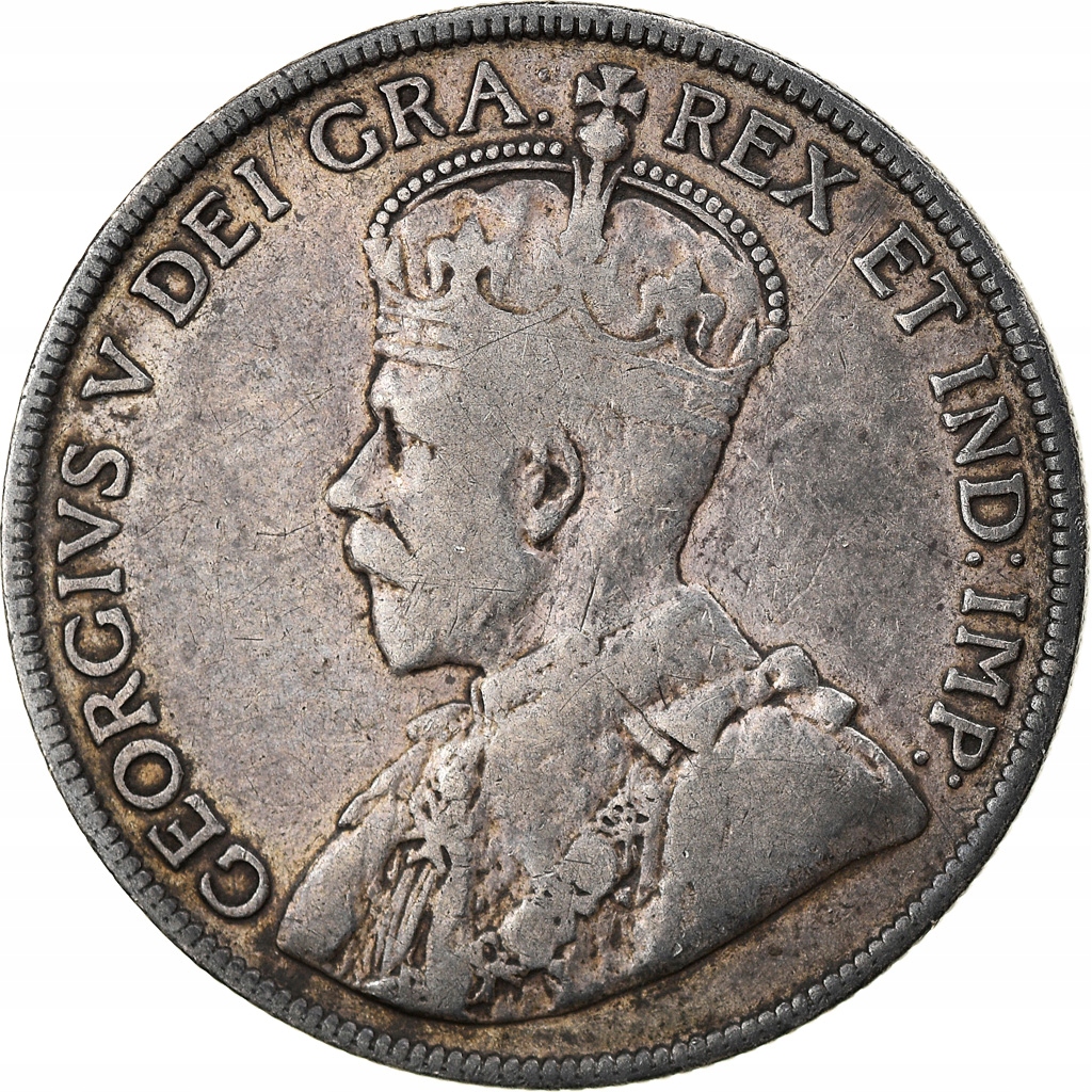 Moneta, Nowa Fundlandia, 50 Cents, 1917, Royal Can