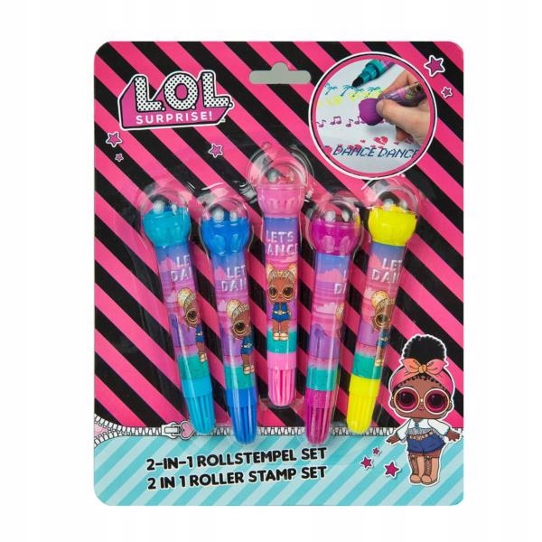 ZESTAW FLAMASTRÓW MOTYW BAJKA LOL SURPRISE 2W1