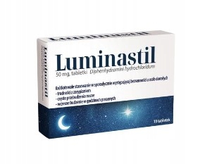 Luminastil 50 mg 10 tabletek na sen