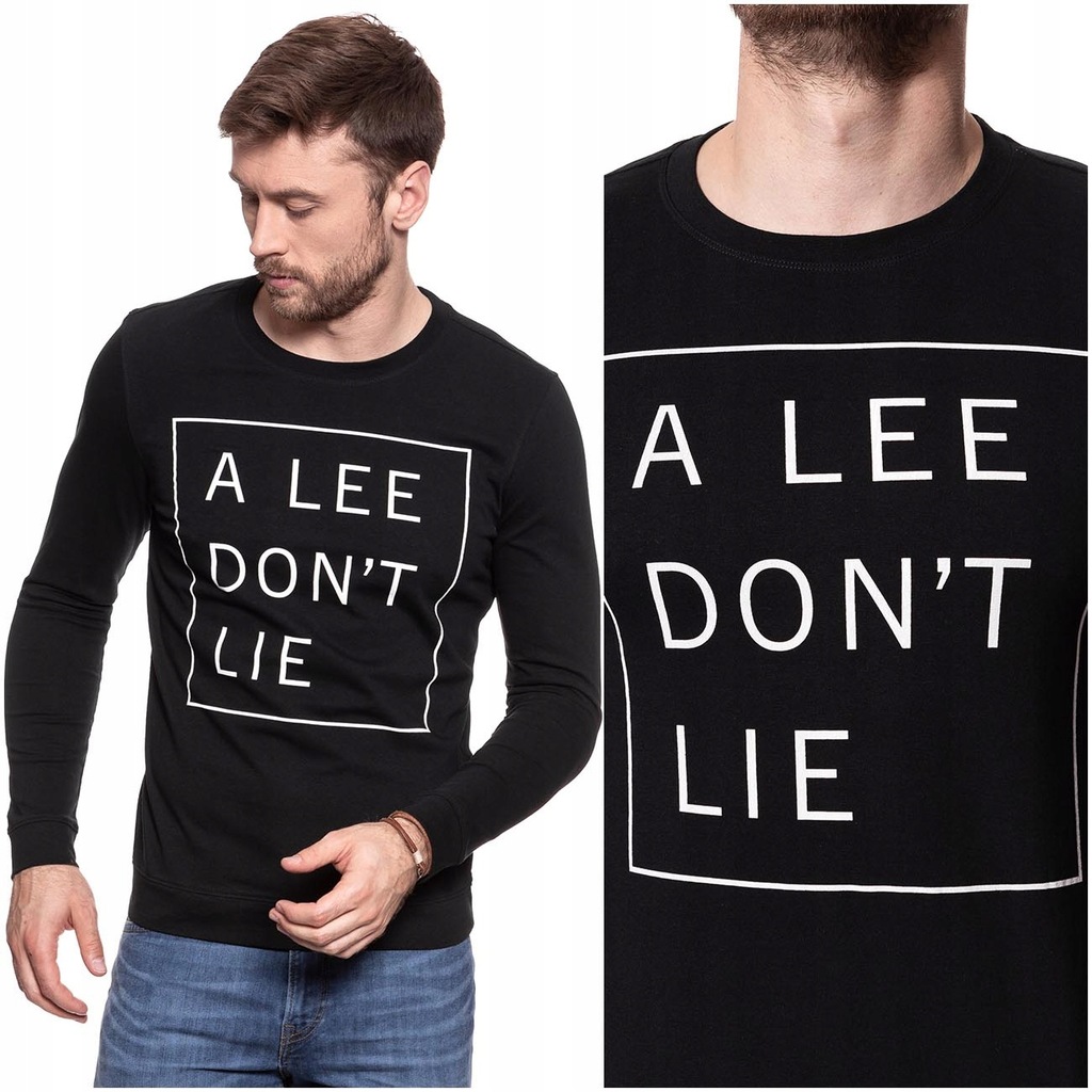 LEE DON´T LIE TEE LS MĘSKI LONGSLEEVE REGULAR S