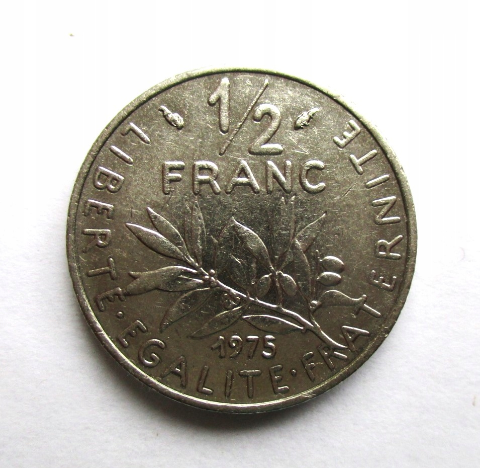 1/2 Franka 1975 r. Francja