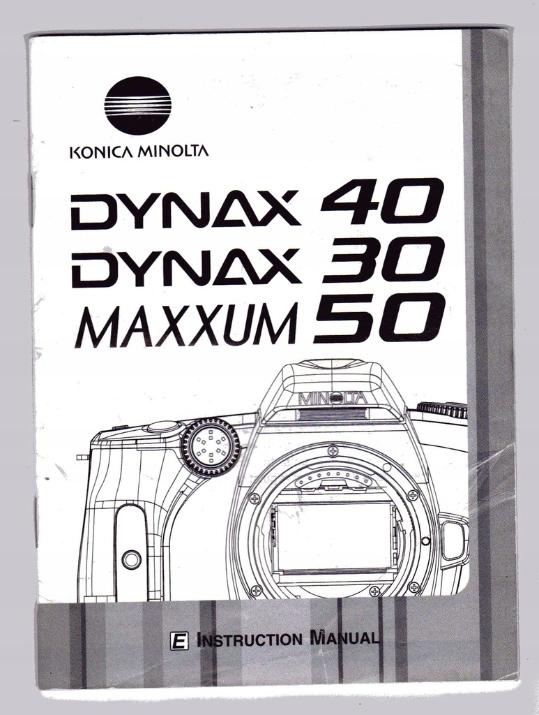 MINOLTA DYNAX 40 30 MAXXUM 50 INSTRUKCJA