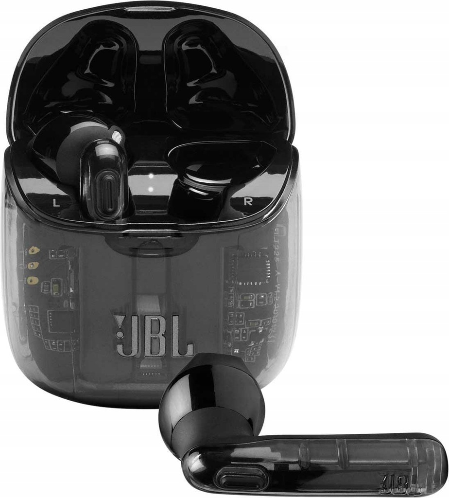 JBL T225TWSGHOSTBLK słuchawki bezprzewodowe Black