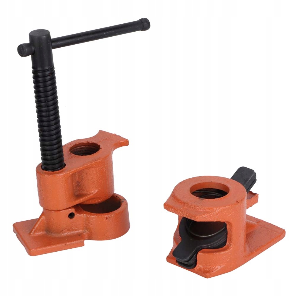 1/2 Inch Pipe Clamp Jaws Vise Fixture Set Woodwork