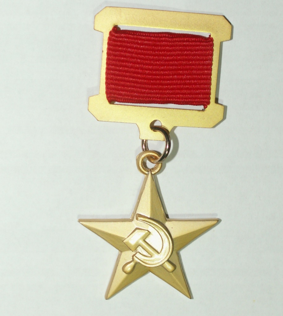 medal order gwiazda bohater zwiazku radzieckiego $
