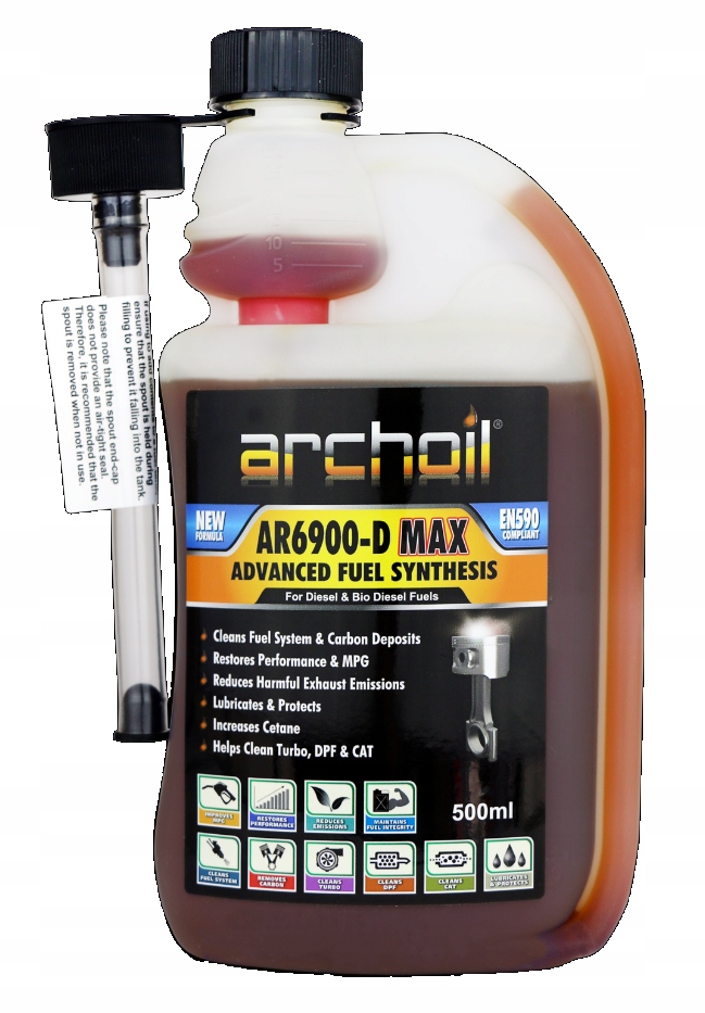 ARCHOIL AR6900-D MAX MODYFIKATOR SPALANIA ON