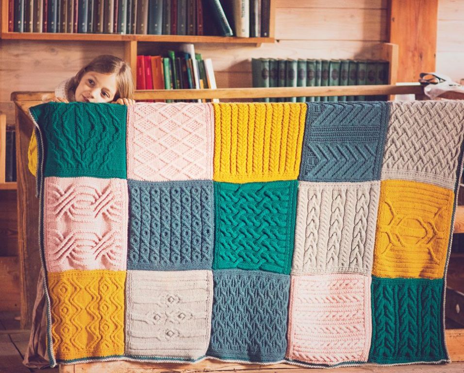 Pled Norah's Vintage Afghan Dziana Banda dla WOŚP 2132978246