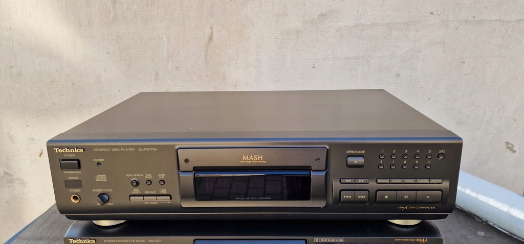 Odtwarzacz CD Technics SL-PS770A + pilot