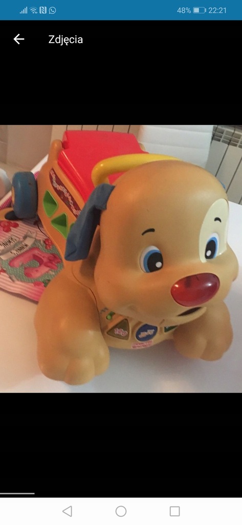 Jeździk pchacz Fisher Price