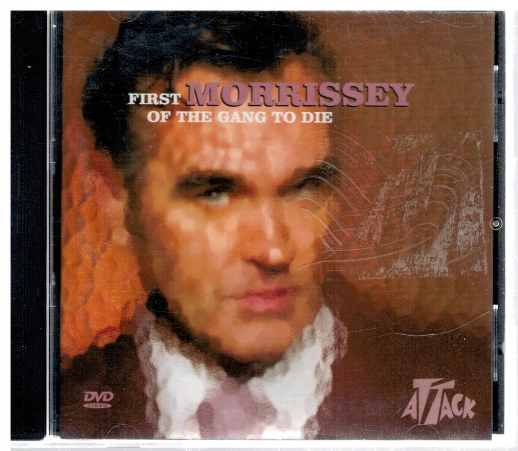 MORRISSEY FIRST OF THE GANG TO DIE DVD SINGIEL