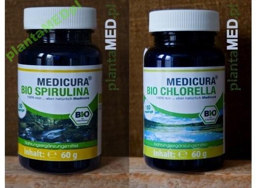 Spirulina i Chlorella od sklepu plantaMED.pl