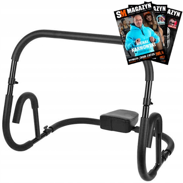 KOŁYSKA DO BRZUSZKÓW FITNESS ROLLER ABS MIĘŚNIE BRZUCH ĆWICZENIA