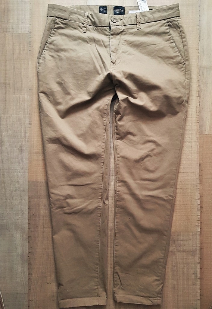 Pull&Bear spodnie chinos super stan r.40/32