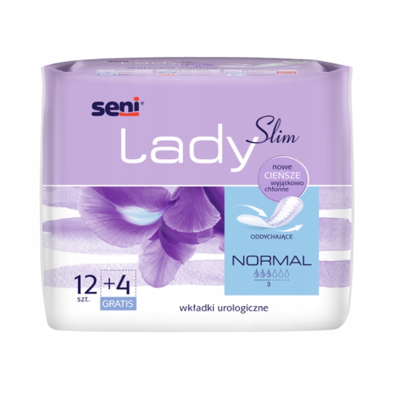 Wkładki dla kobiet Seni Lady Slim Normal 12+4 szt