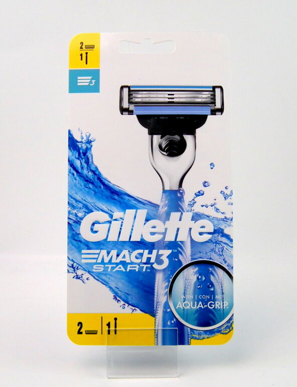 MASZYNKA GILLETTE MACH 3 START AQUA-GRIP 1+2