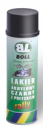 BOLL LAKIER AKRYLOWY CZARNY POŁYSK RALLY - SPRAY