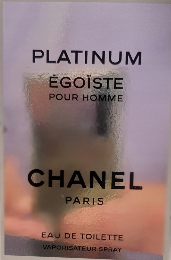 Chanel Platinum Egoiste Pour Homme PRÓBKA ŁÓDŹ