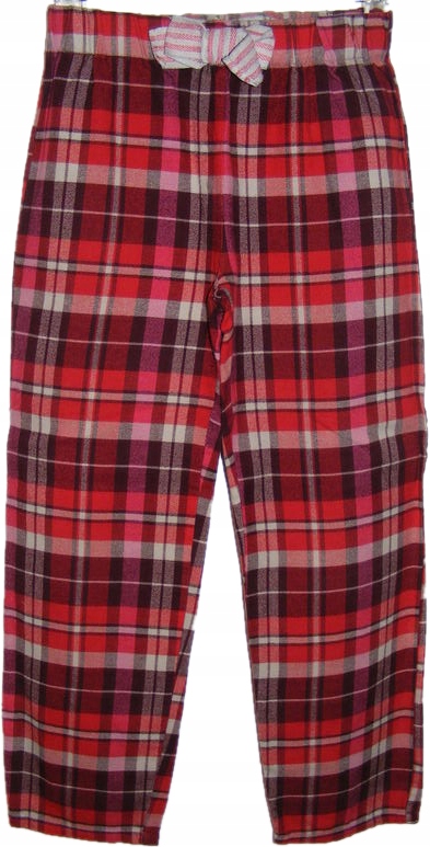NEXT flanelowe spodnie piżamowe 134 cm