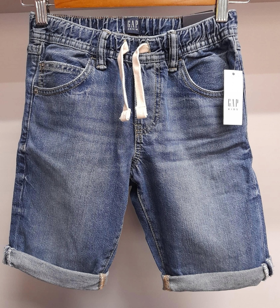 Krótkie spodenki GAP jeans 8-9 lat 128-134 cm