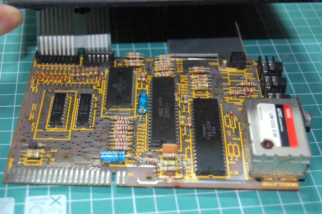 ZX 81 protoplasta ZX Spectrum. Obraz żyleta!
