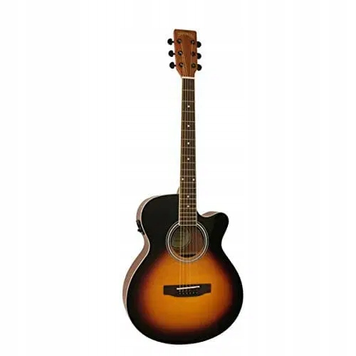 Santana ST-100EQCW HG SL SB v2 Mini Jumbo gitara W