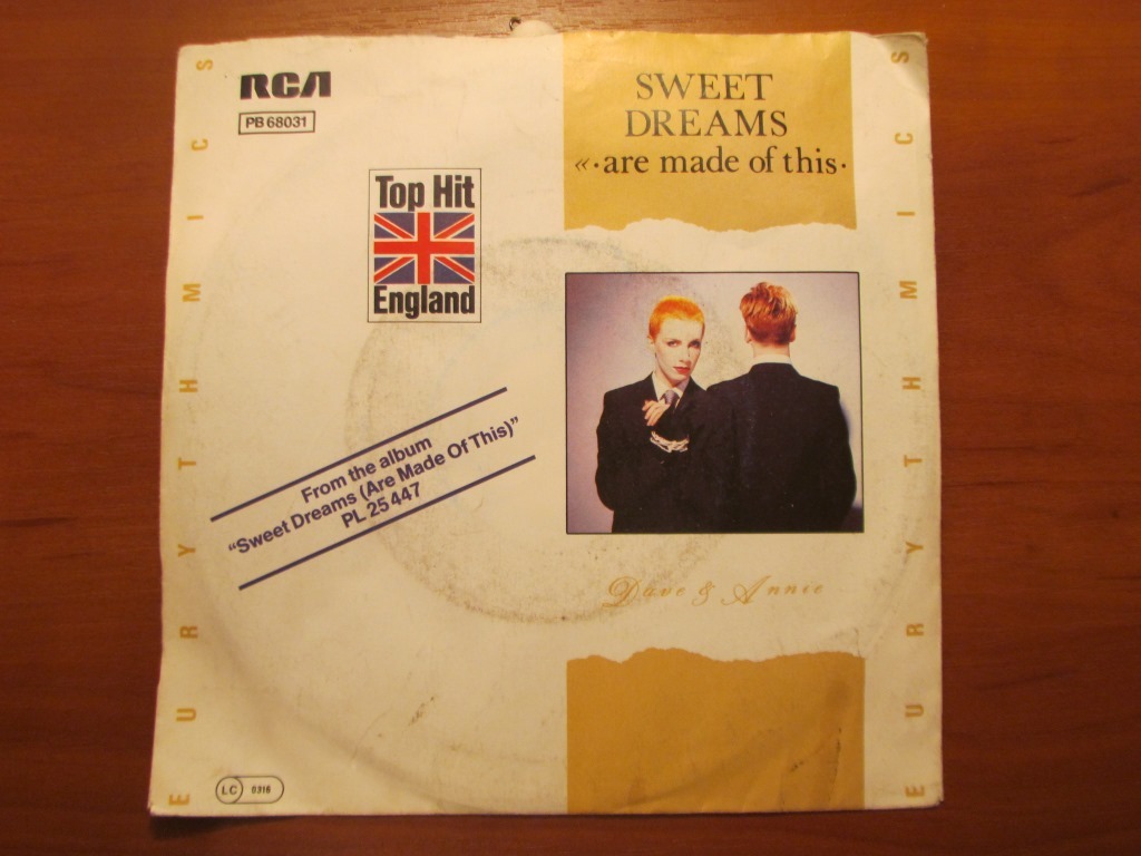 EURYTHMICS - SWEET DREAMS are made of this - sngl