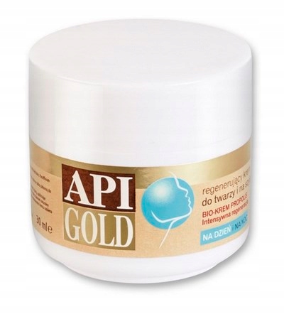 API-GOLD Krem propolisowy do twarzy 30ml BARTPOL