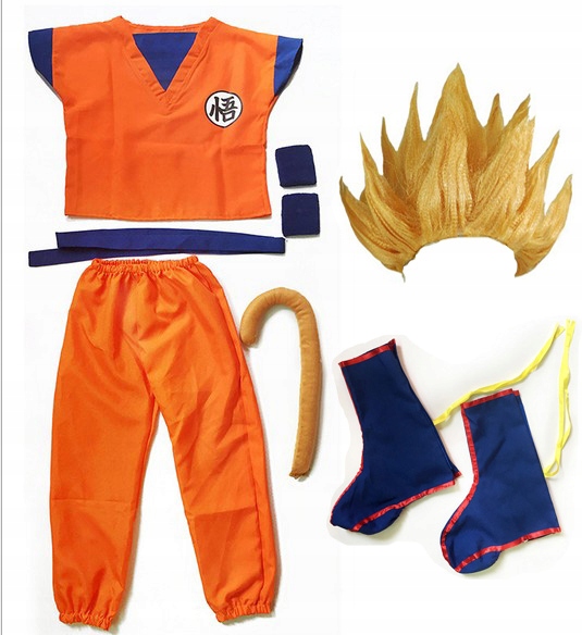 Strój Dragon Ball Z Kostium Son Goku dla Dzieci