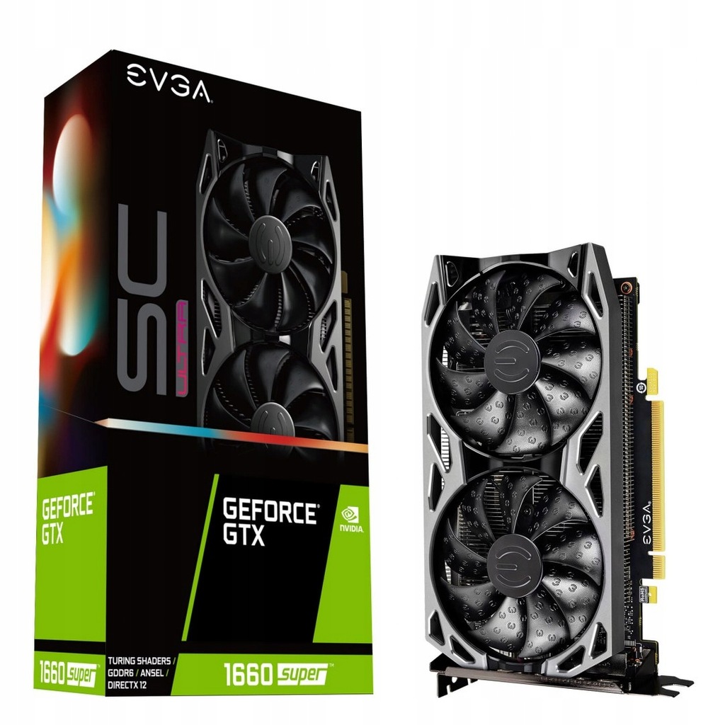 Karta graficzna EVGA GTX 1660 SUPER SC ULTRA GAMING 6 GB