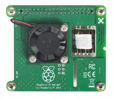 Raspberry Pi PoE HAT for Pi 3 Model B+ PoE HAT, Raspberry Pi, Raspberry Pi