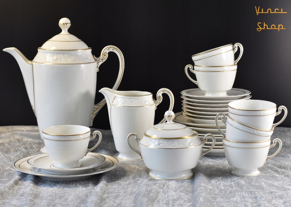 Serwis kawowy Paul Muller Selb 8-os. 1920