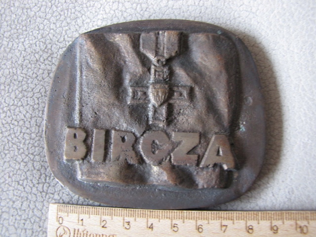MEDAL BIRCZA 1976 NADANIE ORDERU KRZYŻA GRUNWALDU KL 3 ROCZNICA WALKI Z UPA